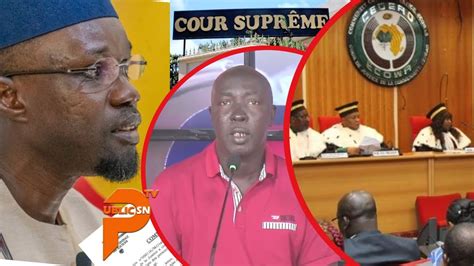 D Cisions De Justices Quelles Cons Quences Pour Sonko Youtube