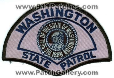 Washington - Washington State Patrol (Washington) - PatchGallery.com ...