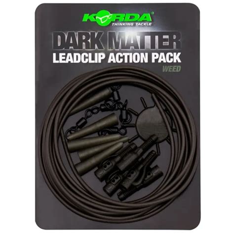 Korda Dark Matter Lead Clip Action Pack