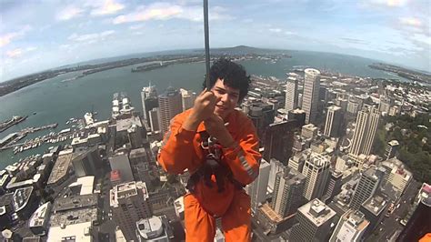 Sky Tower Skywalk Auckland New Zealand Youtube