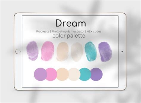 Misty Rose Color Palette Graphic By Wunderdoodle · Creative Fabrica