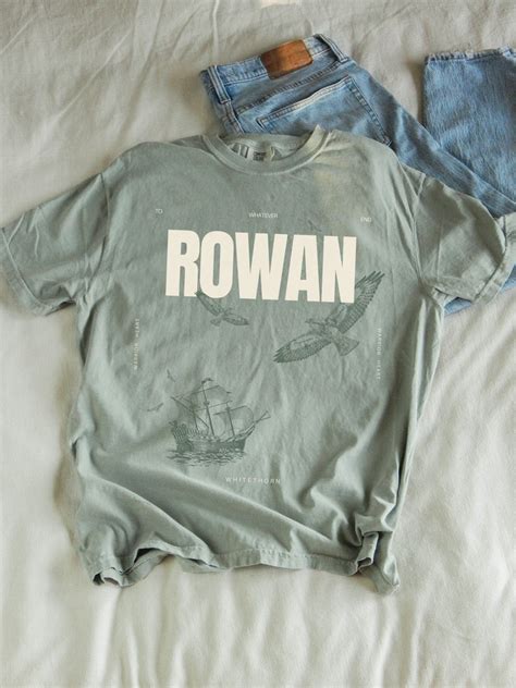 Rowan Whitethorn Shirt Tog Series Throne Of Glass Merch Aelin Galathynius To Whatever End Sjm