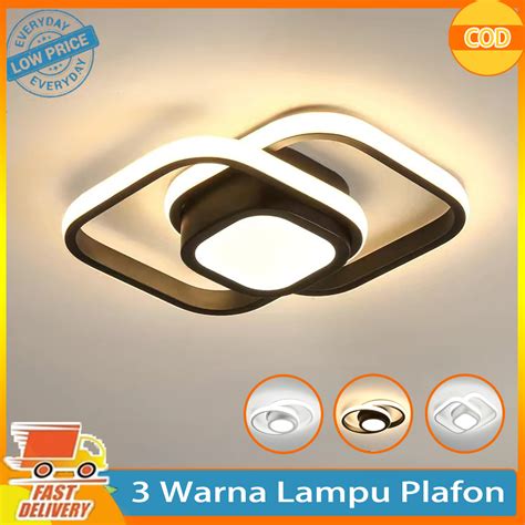 Jual 3 Warna Lampu Gantung Minimalis Ceiling Light Pendant Lights Lampu