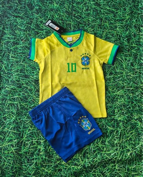 Brazil National Team Soccer Kids NEYMAR Uniforms - Etsy