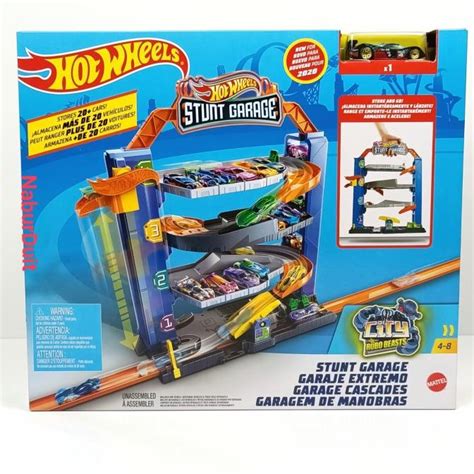 Hot Wheels Stunt Garage Hot Wheels Original Car Garage Shopee Malaysia