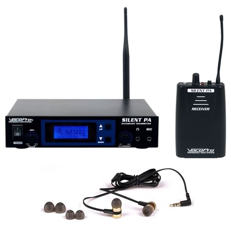 Vocopro Silentpa In Ear One Personal Wireless Monitor System Reverb