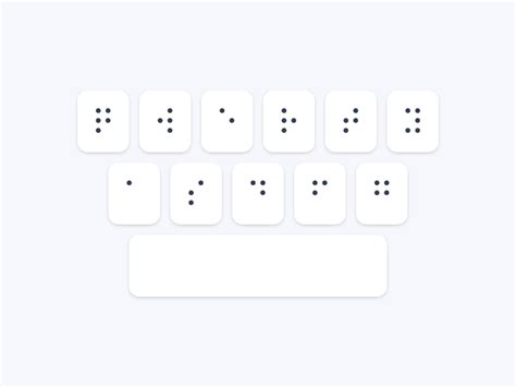 Braille Writer - Braille Keyboard | Keyboard, Braille, Writer