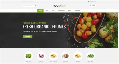 25+ Engaging Food Website Templates & WordPress Themes For You