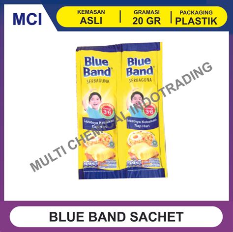 Mentega Blue Band Margarine Serbaguna Blueband Sachet Kecil 20 Gr