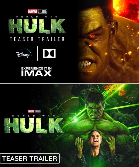 Hulk World War Teaser Trailer Mark Ruffalo Edward Norton ES News