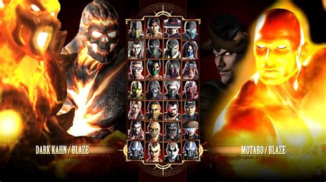 Игра за Dark Kahn And Blaze в Mortal Kombat Komplete Edition на Pc Expert в 2k Youtube