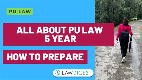 Pu Llb Year How To Prepare For Pu Year Law Entrance Exam Youtube