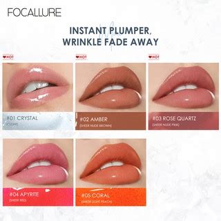 Focallure Plumpmax High Shine Lip Gloss Shimmering Free Non Sticky