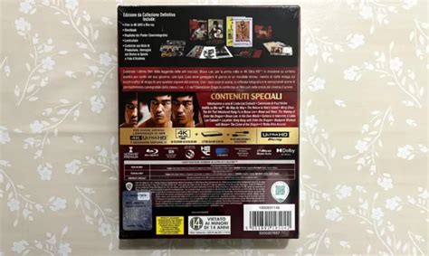 I Tre Delloperazione Drago Bruce Lee K Blu Ray Ultimate Collector S