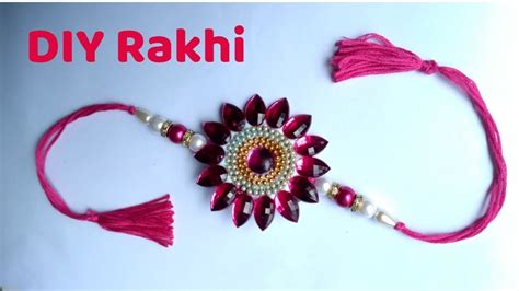 How to make Rakhi at home. DIY RAkhi making ideas at home.