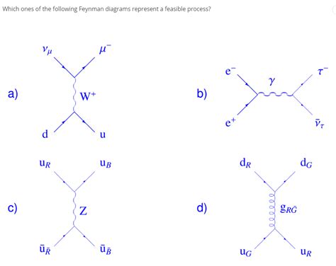 Feasible Process Feynman Diagrams Feynman Diagrams With Diff