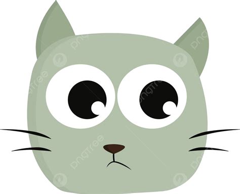 Sad Kitty Face Clip Art