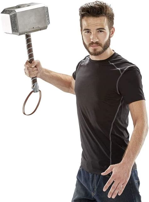 Marvel Legends Series Mjolnir Electronic Hammer - Walmart.com