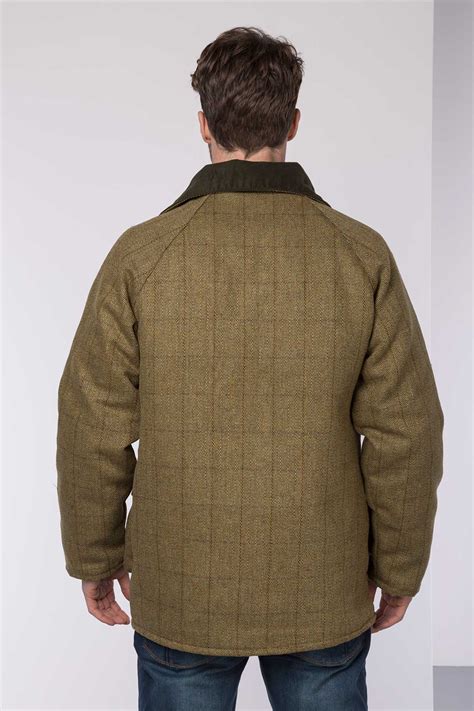 Mens Derby Tweed Shooting Jacket Uk English Tweed Coat Rydale