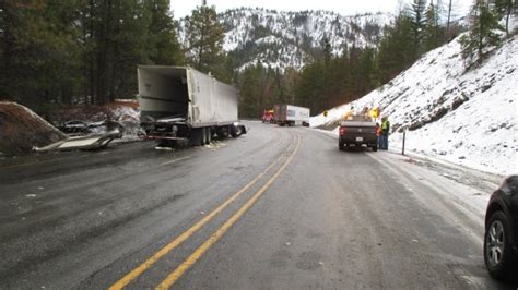 Wsp Blewett Pass Reopens After Crashes Cleared Hwy 410 Still Closed