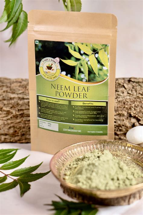 NEEM LEAF POWDER (100g) | Farm 2 Home