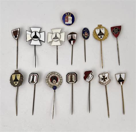 Collection Of Ww2 German Stick Pins