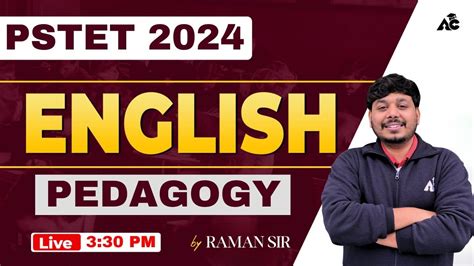 Pstet English Pedagogy Pstet Exam Preparation By Raman