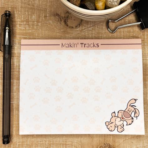 Cartoon Dogs Notepads Cute Notepad Dog Lover Gift Gifts for Her ...