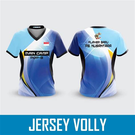 Bikin Jersey Volly Satuan Lusinan Murah Pusat Custom