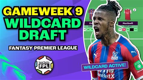 Fpl Gw Wildcard Draft Team Selection Fantasy Premier League Youtube