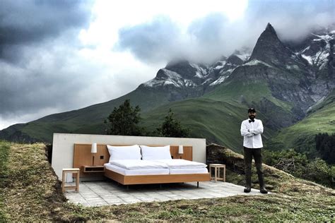 Sleep Under The Stars In The Null Stern Hotels Open Air Room Digital