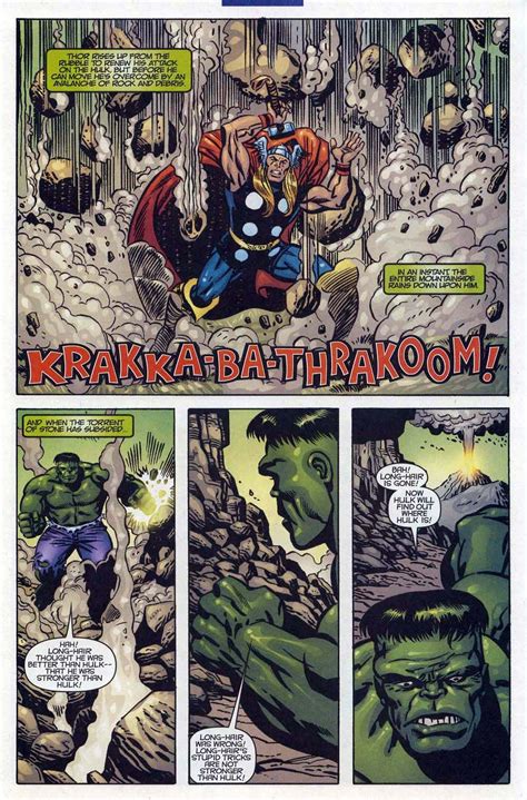 Did Thor Ever Defeated Hulk Hulk Comic Vine