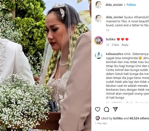 Jadi Sorotan Momen Haru Ibunda Ashraf Sinclair Di Pernikahan Bcl Dan