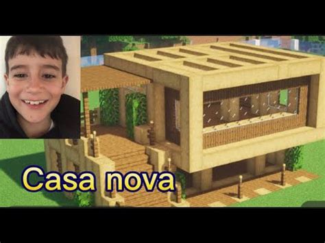 EP 9 Finalmente construí minha casa nova Saga Minecraft Oito Mil