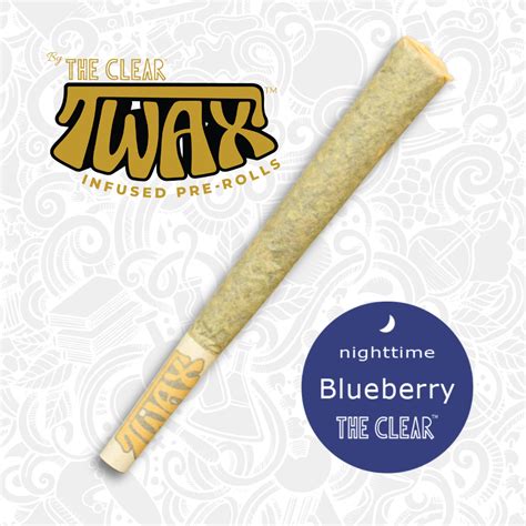 The Clear The Clear Twax Infused Pre Roll 125g Blueberry Leafly