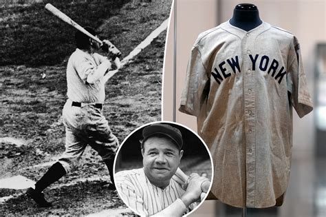 Babe Ruth ‘called Shot’ Yankees Jersey Sells For 24 12 Million In Record Shattering Auction