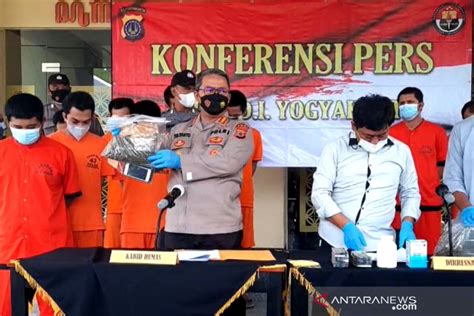 Polda Diy Bongkar Jaringan Peredaran Ganja Lintas Provinsi Antara News