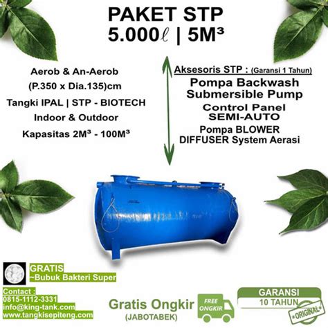 Jual Paket Tangki Ipal Sewage Treatment Plant Stp Biotech L M