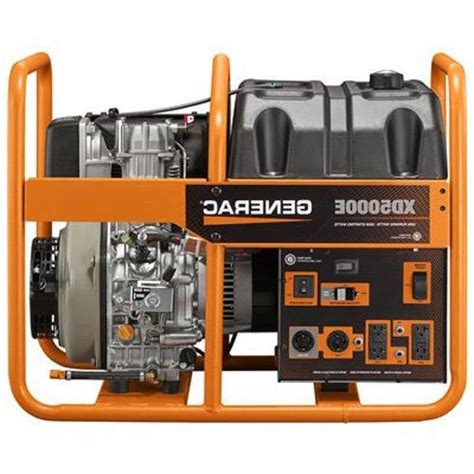 Generac 6864 Xd5000e 5000 Watt Electric Start Diesel