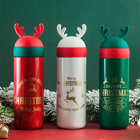 300/330 мл Рождественский подарок Креативный чайник из нержавеющей ...