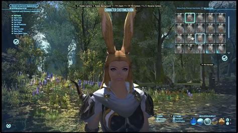 Female Viera Hair Style Final Fantasy Xiv Ff14 Youtube