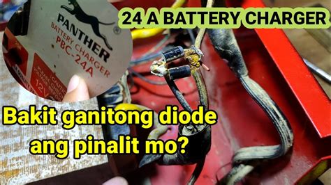 PHANTER Battery Charger May Power Ayaw Mag Charge Paano Ayusin