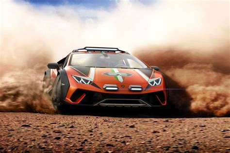 Lamborghini Huracan Sterrato Concept - the off-roading Italian supercar