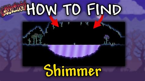 How To Find Shimmer In Terraria Calamity Mod Youtube