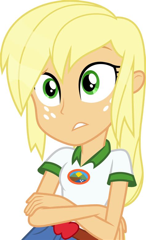 Mlp Eqg 4 Applejack Vector 2 By Luckreza8 On Deviantart