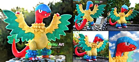 Shiny Archeops plush by PinkuArt on DeviantArt