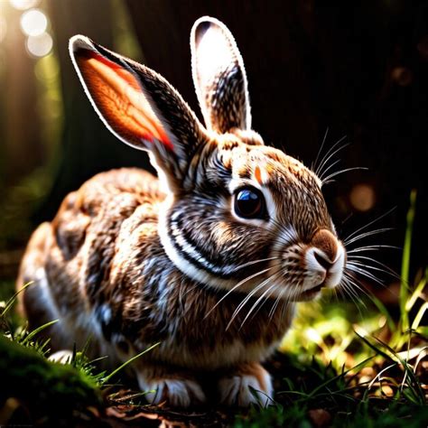 Premium Photo Rabbit Wild Animal Living In Nature Part Of Ecosystem