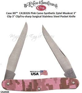 W R Case Sons Cutlery Ca Case Xx Pink Camo Synthetic Zytel