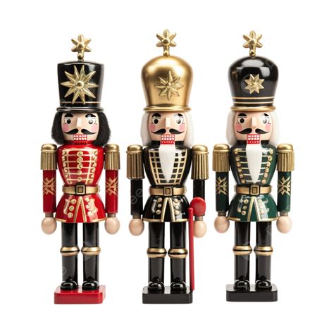 Christmas Nutcracker Toy Soldier Doll Decorations, Watercolor ...