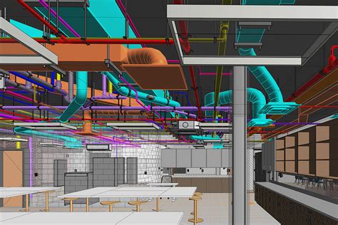 Lod 400 Mep Bim Modeling And Coordination Services By United Bim